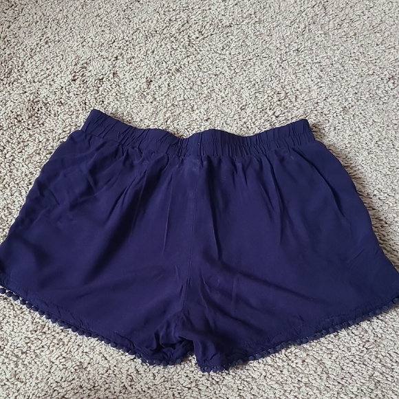 High Waist Rayon Elastic Shorts - Picture 7 of 14